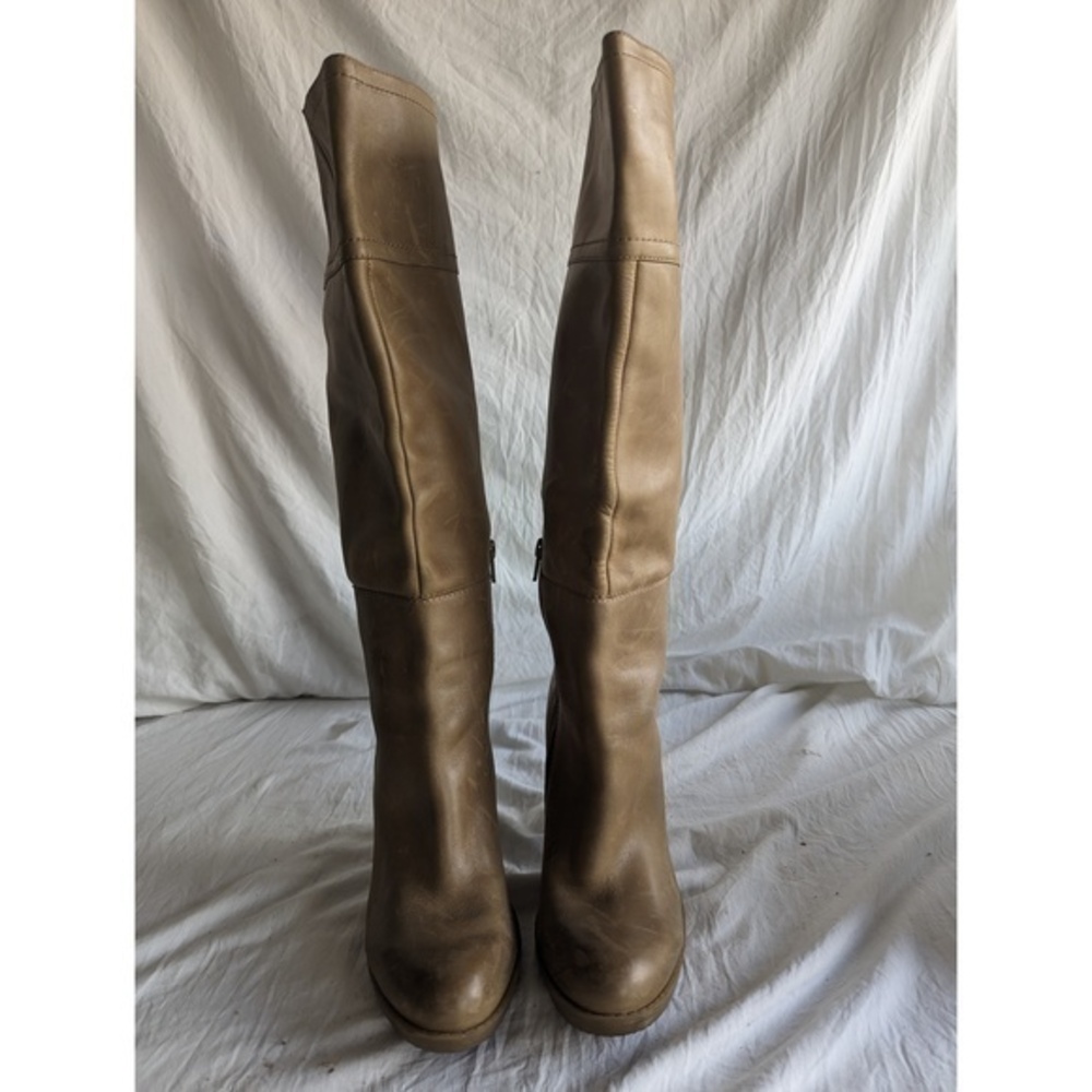 Nine West Leather Heeled Boots - Great Condition